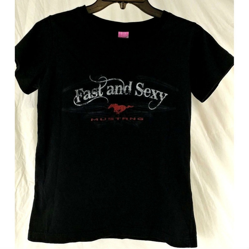 Lat Women's Fast And Sexy Tee Black Size Small